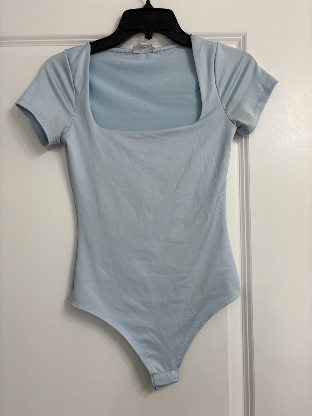 NWOT Light Blue Short Sleeve One-Piece Bodysuit